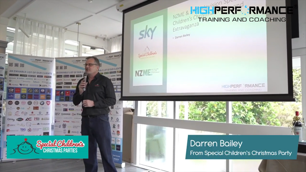 Darren Bailey from Special Children’s Christmas Party